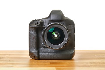 Image showing DSLR camera detail