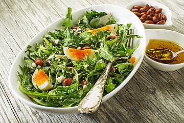 Image showing Dandelion salad