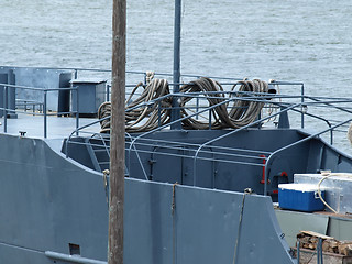 Image showing Rope on a Boat