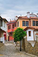 Image showing Street of an Old Town