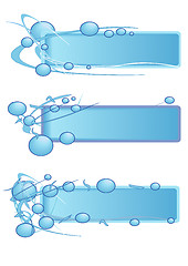 Image showing Bead Banner Frames Blue