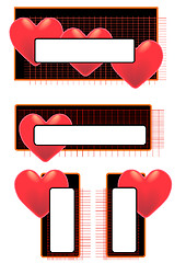 Image showing Big Heart Tags