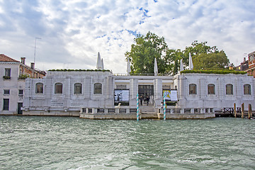 Image showing Views of beautiful buildings, gondolas, bridges and canals in Ve