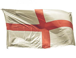 Image showing Vintage looking England flag