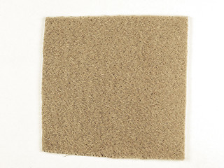 Image showing Vintage looking Brown fabric sample