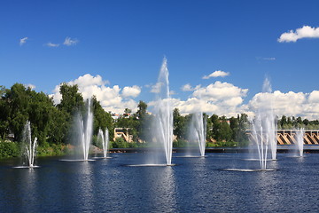 Image showing Fountains