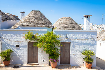 Image showing Alberobello, ITALY - Trulli di Alberobello, UNESCO heritage site