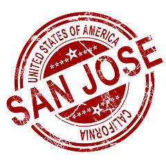 Image showing San Jose with white background