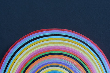 Image showing Paper stripes