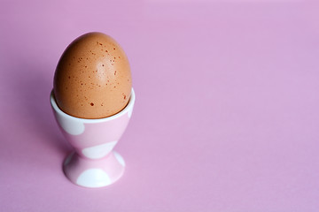 Image showing Boiled egg