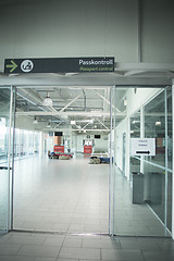 Image showing Passport Control