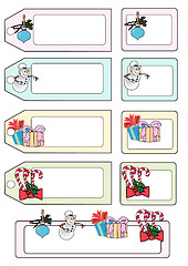 Image showing Christmas Present Tags