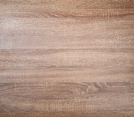 Image showing Brown wooden texture background. Top view.