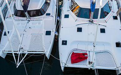 Image showing Catamarans