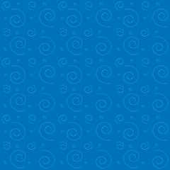 Image showing Blue seamless patten, part 3