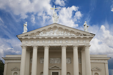 Image showing St. Stanislaus and St Ladislaus cathedral in Vilnius