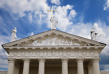 Image showing St. Stanislaus and St Ladislaus cathedral in Vilnius