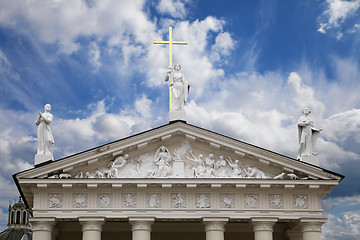 Image showing St. Stanislaus and St Ladislaus cathedral in Vilnius