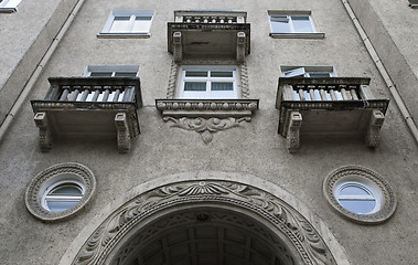 Image showing Old house in Vilnius