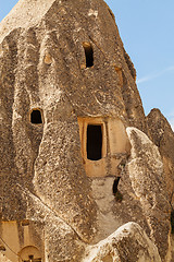 Image showing Fairy houses stone cliffs