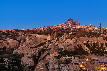 Image showing Sunrise in Goreme city, Turkey