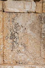 Image showing Stone plate background texture