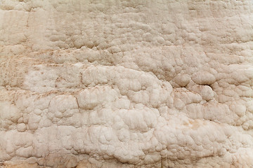 Image showing Relief travertine patterns