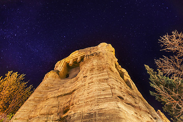 Image showing Night Goreme city, Turkey