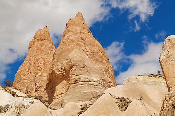 Image showing Rose valley near Goreme, Turkey