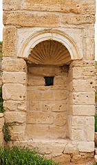 Image showing Ruins of ancient city, Hierapolis near Pamukkale, Turkey