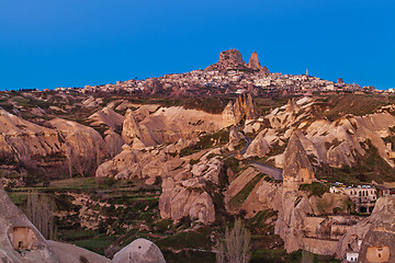 Image showing Sunrise in Goreme city, Turkey