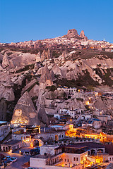 Image showing Sunrise in Goreme city, Turkey