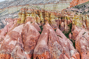 Image showing Rose valley near Goreme, Turkey