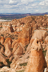 Image showing Rose valley near Goreme, Turkey