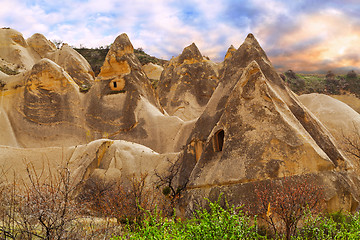 Image showing Rose valley near Goreme, Turkey