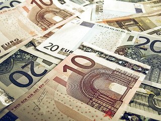 Image showing Vintage Euros picture