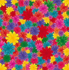 Image showing Floral seamless background, part 5