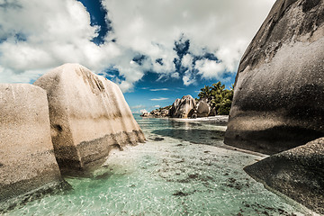 Image showing Praslin beach Seychelles