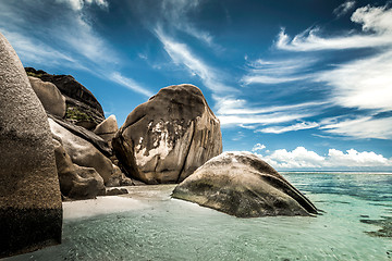 Image showing Praslin beach Seychelles