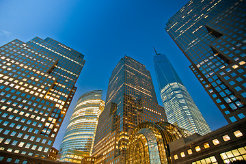 Image showing Buildings night view