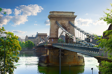 Image showing Ancient Chain bridge