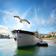 Image showing Boat in Budapest