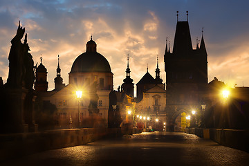 Image showing Mystical Charles Bridge