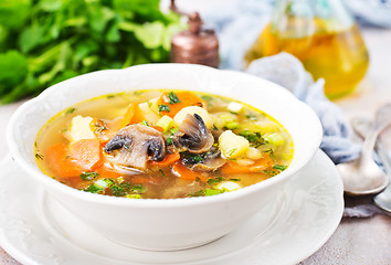 Image showing fresh soup