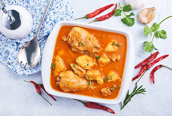 Image showing chicken curry