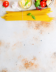 Image showing raw spaghetti 