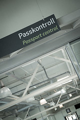 Image showing Passport Control