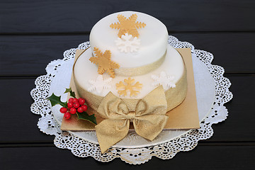 Image showing Luxury Christmas Cake