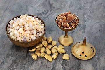 Image showing Gold Frankincense and Myrrh