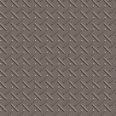 Image showing Metal diamond plate